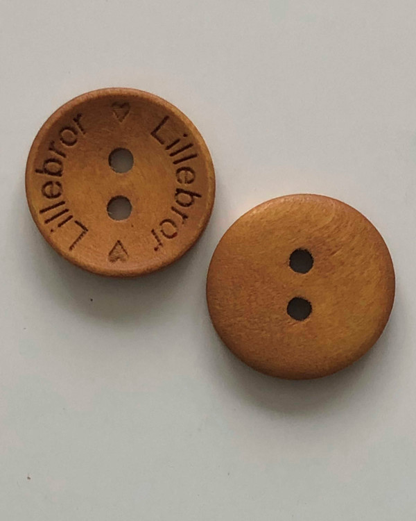 Träknapp Lillebror 18 mm