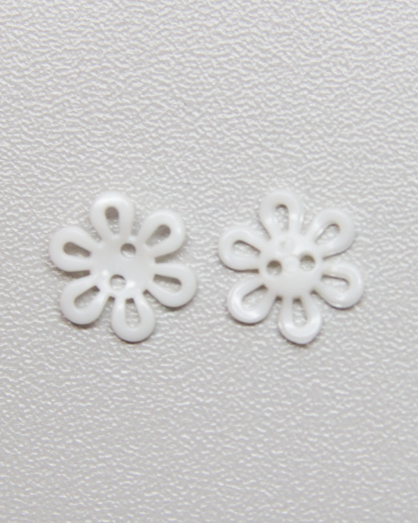 Knöpfe weiss 12 mm