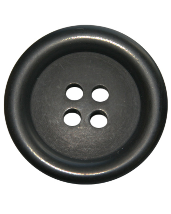 Knapp svart 20mm
