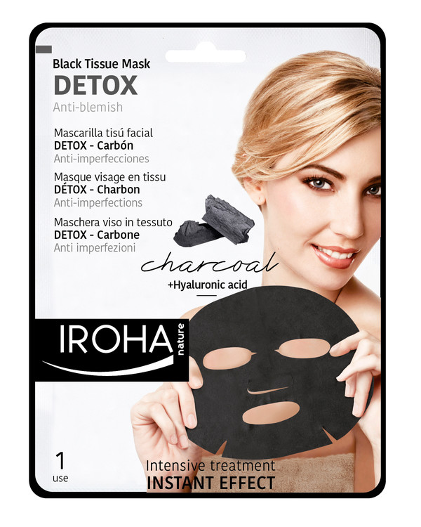 Ansigtsmaske tyg DETOX rensende