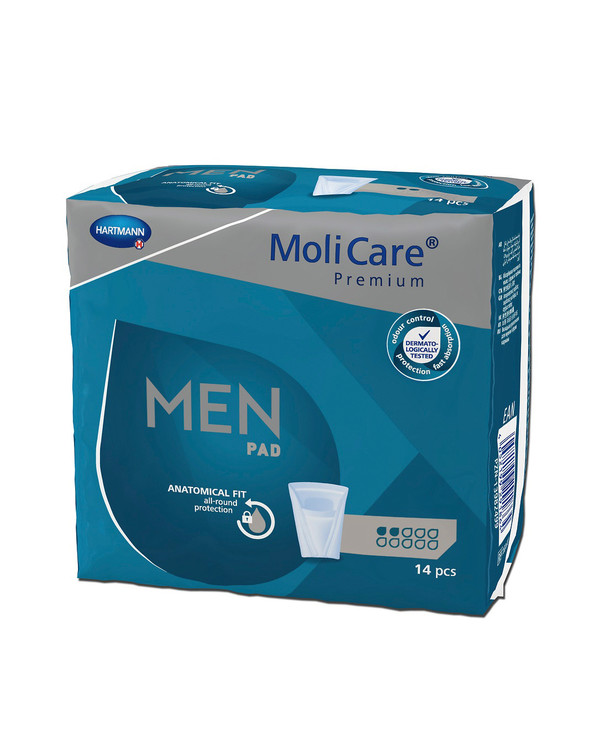 MoliCare Premium Men Pads 2 droppar