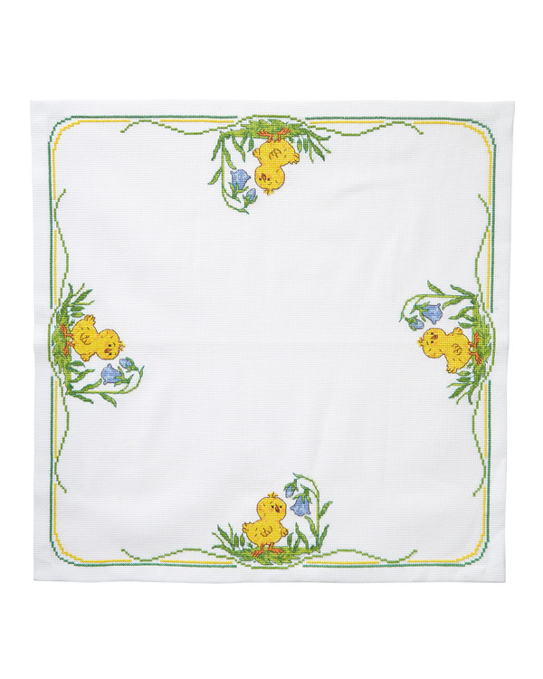 Broderikit Duk Kycklingen