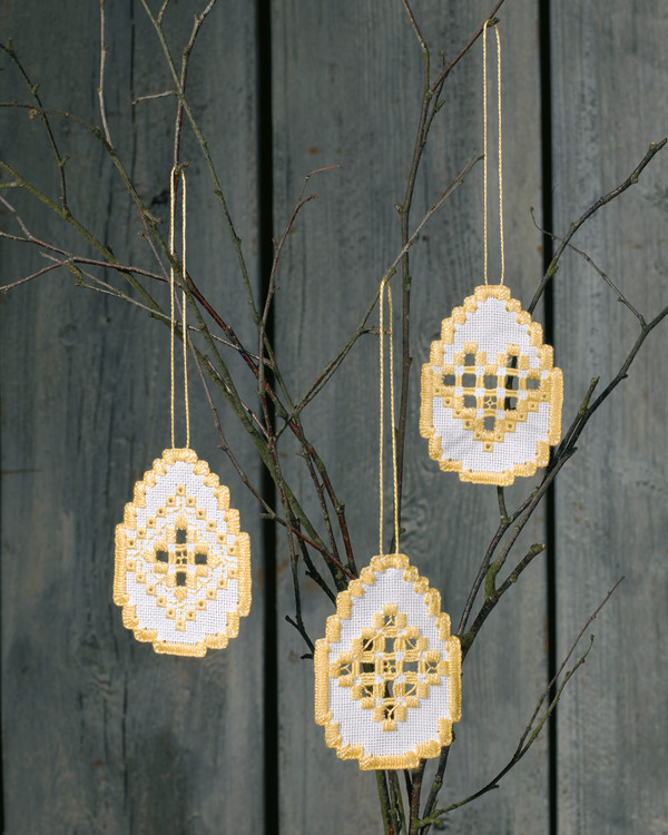 Hardanger Påskägg 3-pack