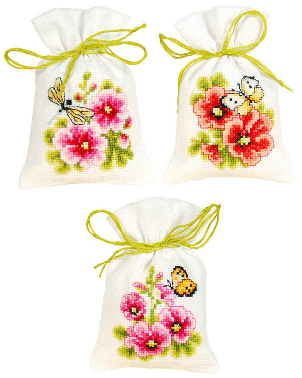 Duftposer Blomster 3-pk