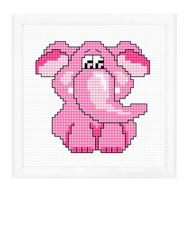 Bild Rosa Elefant