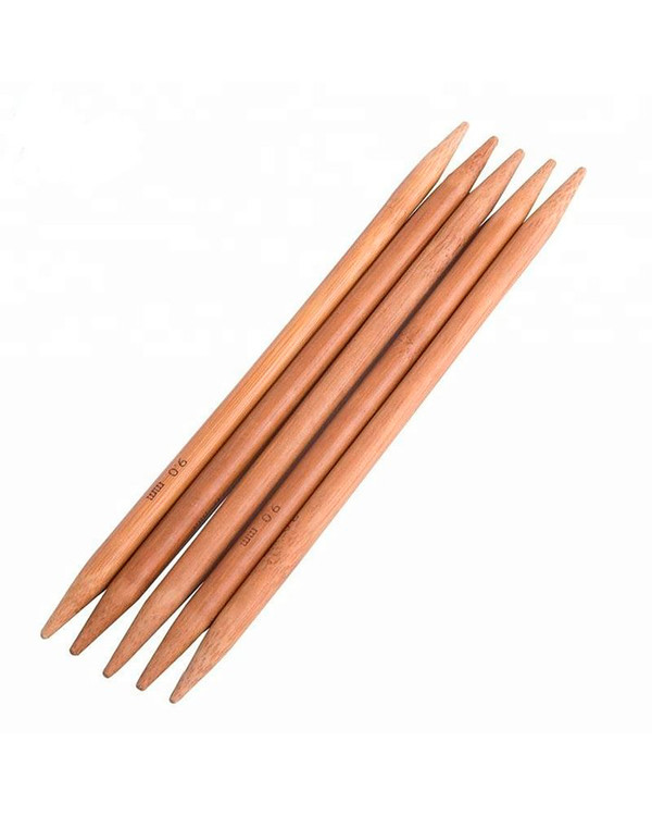Strømpepinde Bambus 15 cm