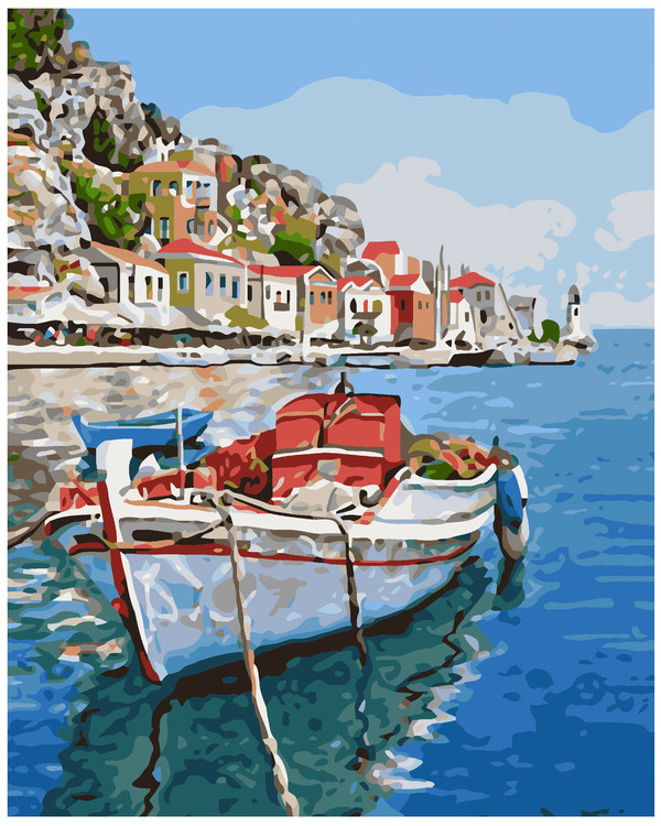 Paint by numbers I hamnen