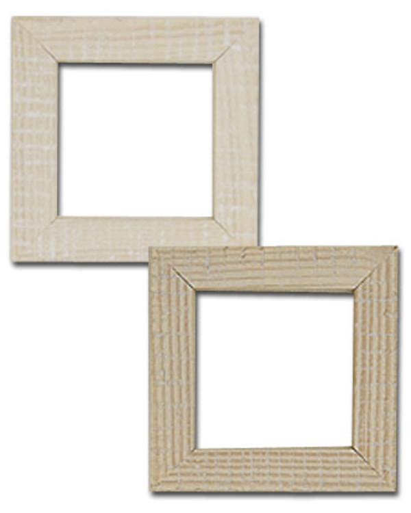 Ramme trefarget 10x10 cm 2-pk