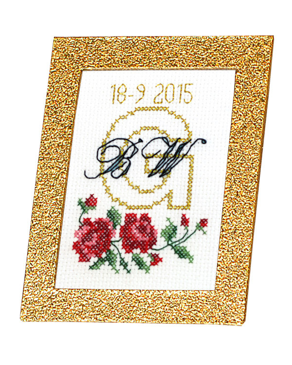 Broderikit Broderi Gratulationer
