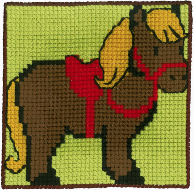 Broderikit Stramalj Brunte