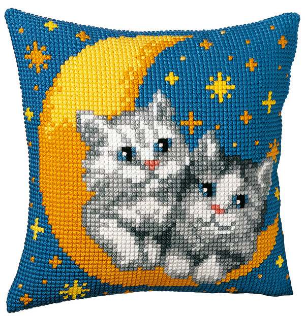 Kissen Mondkatzen