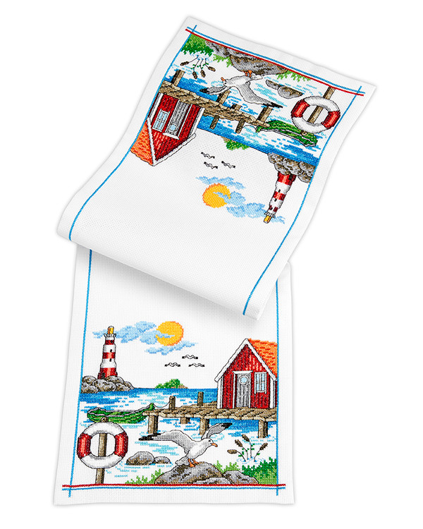 Løper En solfylt sommerdag
