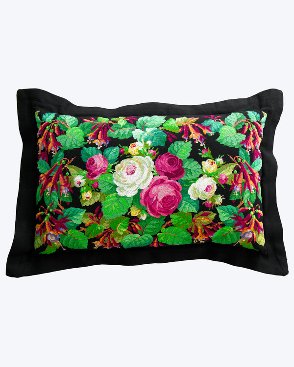 Kissen Romantische Blumen