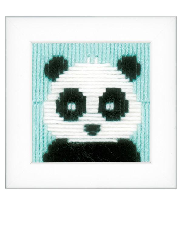 Broderipakke Langsting Panda