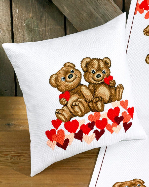 Tyynynpäällinen Sydänystävät