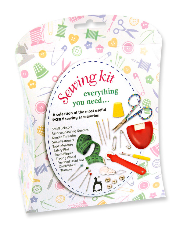 Sewing kit Pony 10 deler