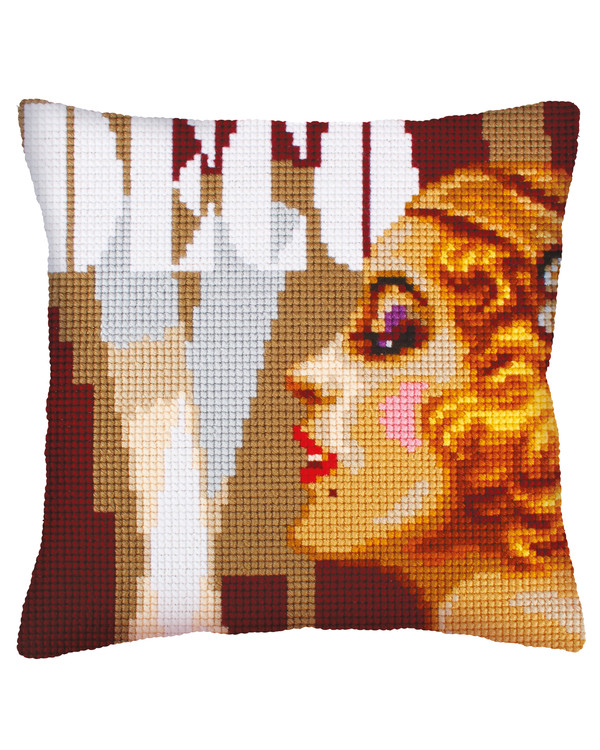 Broderikit Kudde Henne