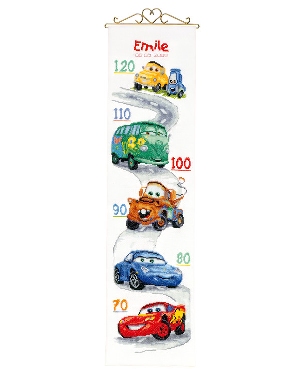 Måleveggteppe Biler