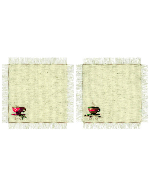 Servietter Kaffe & Te 2-pk