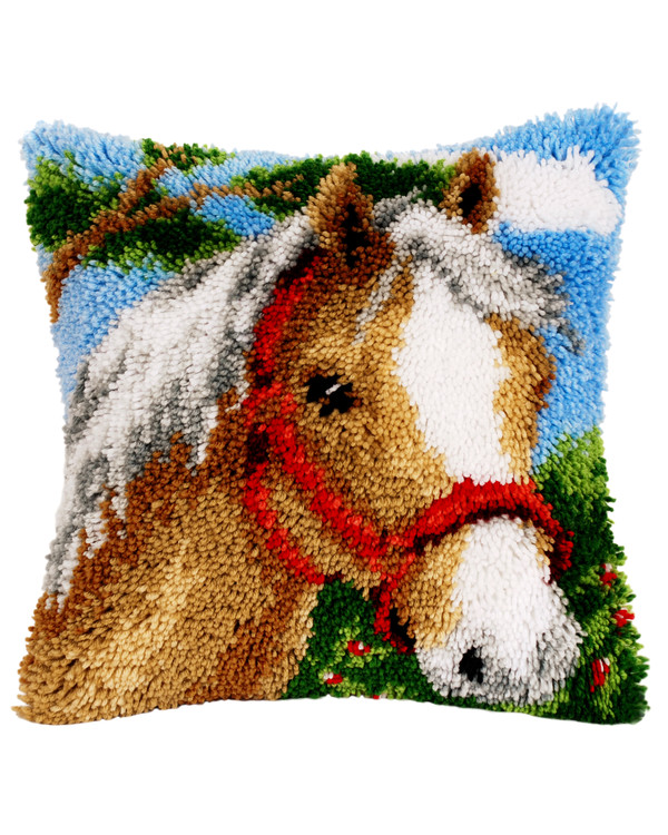 Knüpfmatte Pony