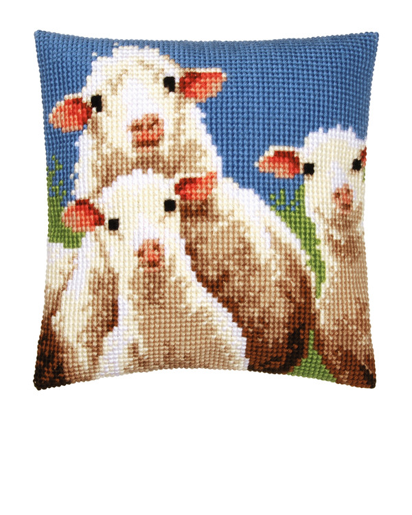Tyynynpäällinen Lammasperhe