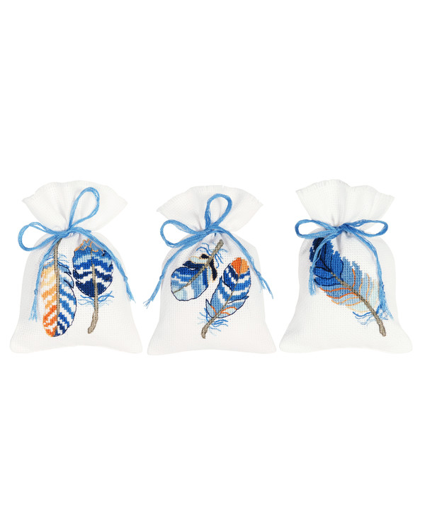 Dufttütchen Federn 3-er Pack