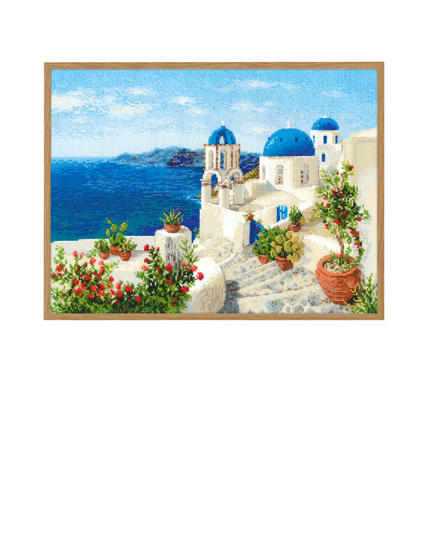 Broderikit Tavla Santorini