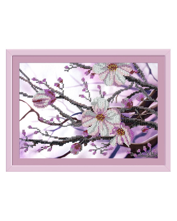 Perlebroderi Blomster