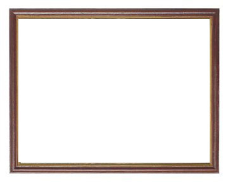 Ramme brun 21,5x28 cm