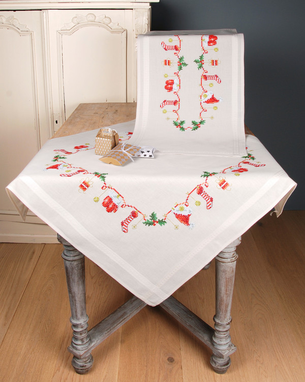 Broderikit Duk Juldekorationer