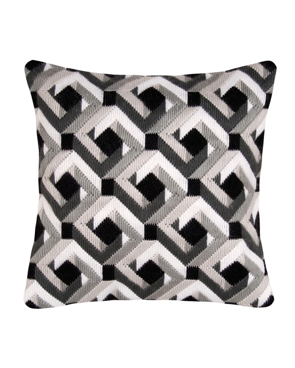Broderikit Pude Langsting Kuber
