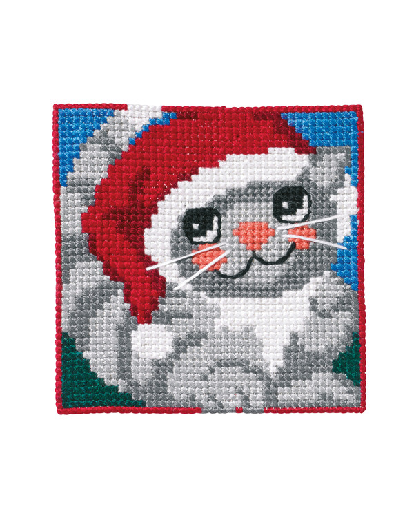 Broderikit Stramaljtavla Julkatt