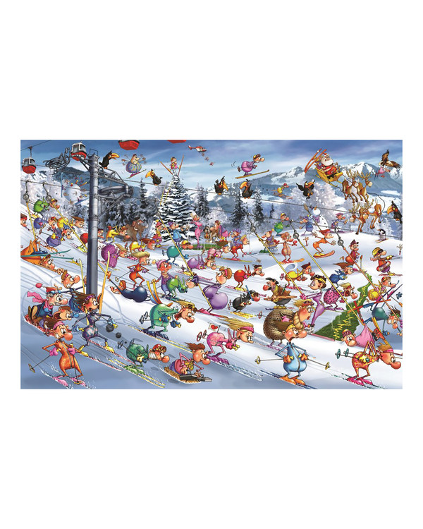 Puzzle Ski-Berg 1000 Teile