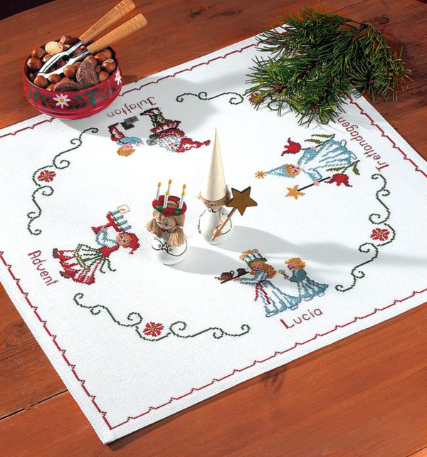 Broderikit Duk Advent