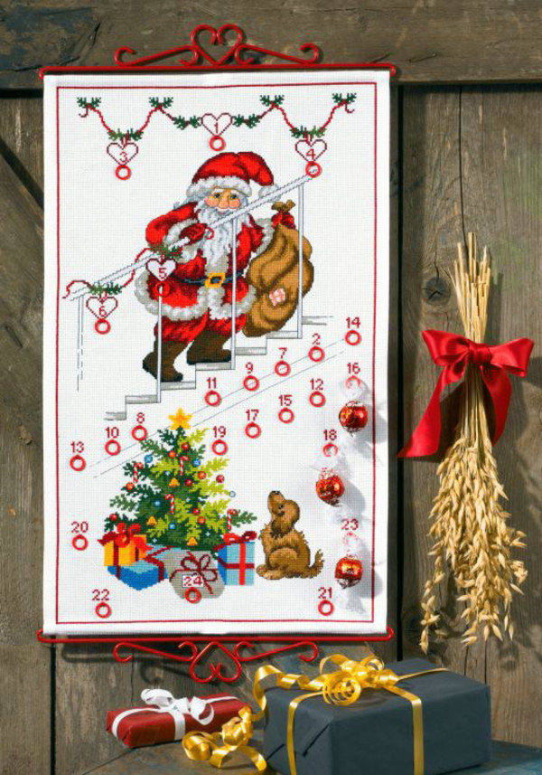 Kalender Lister seg i trappen