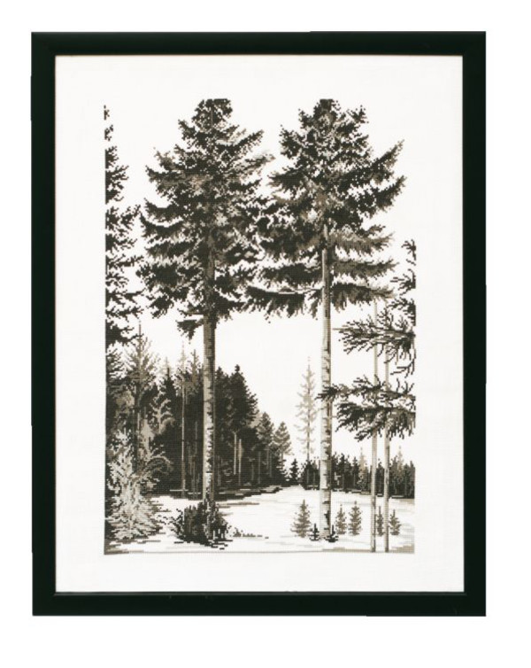 Broderikit Tavla Skogsgläntan