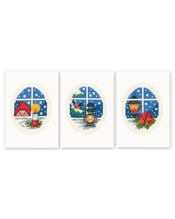 Karten Am Fenster 3-er Pack