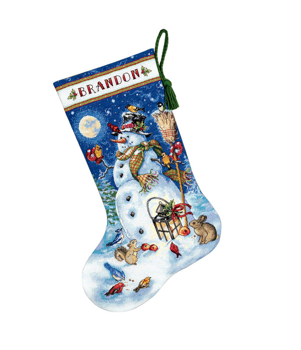 Strumpf Freunde des Schneemannes