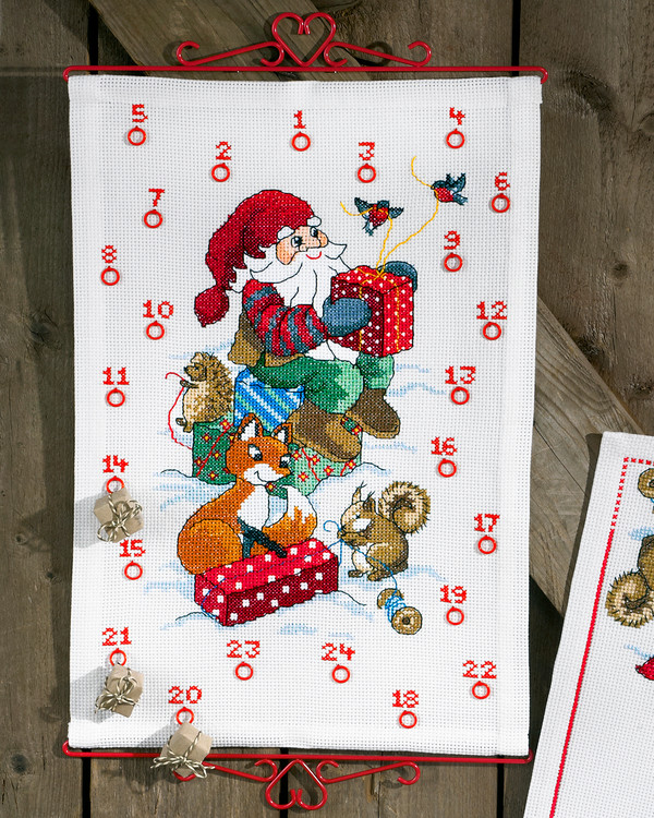 Broderikit Kalender Paketinslagning