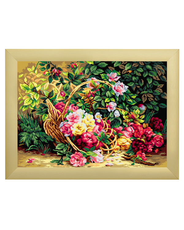 Stramei Kurv full av blomster