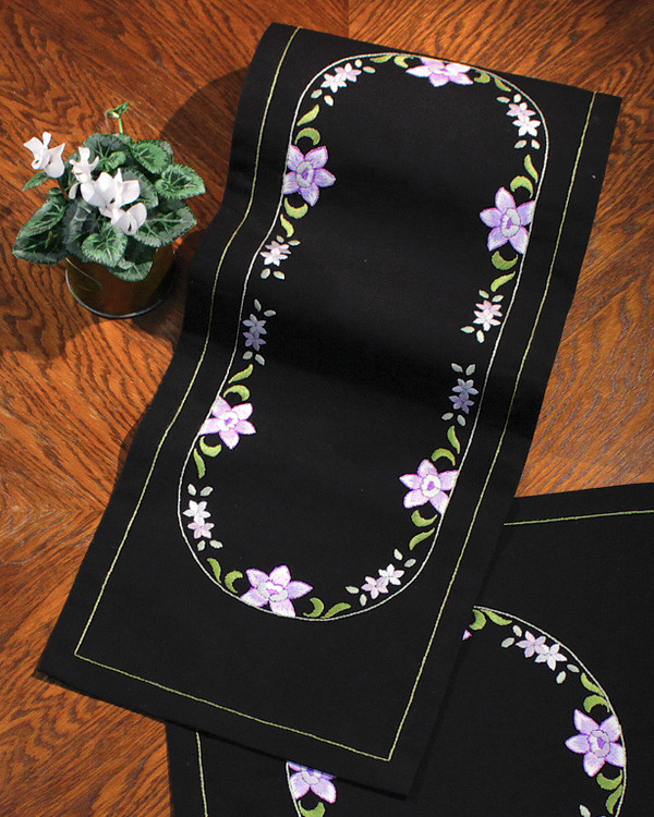 Løper Blomster i krans