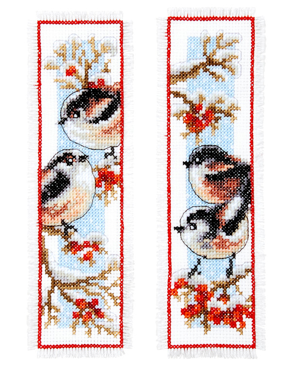 Lesezeichen Vögel 2-er Pack