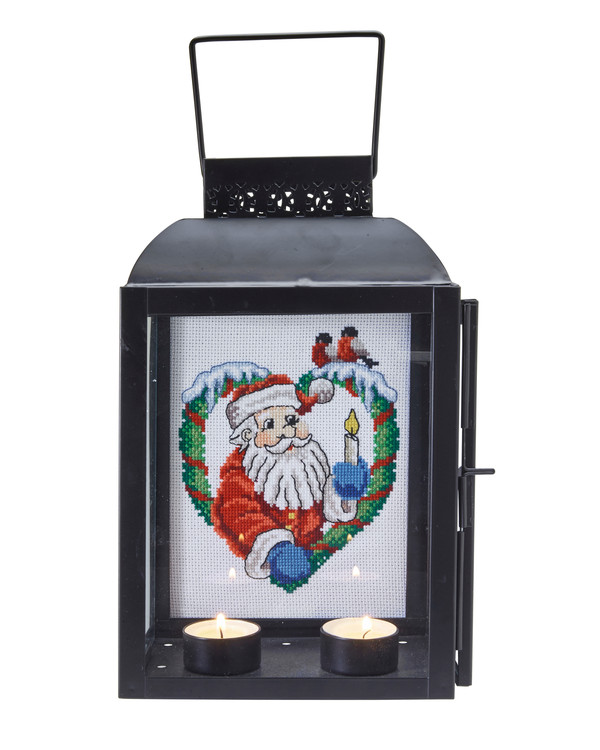 Broderi Julelys stor lykt