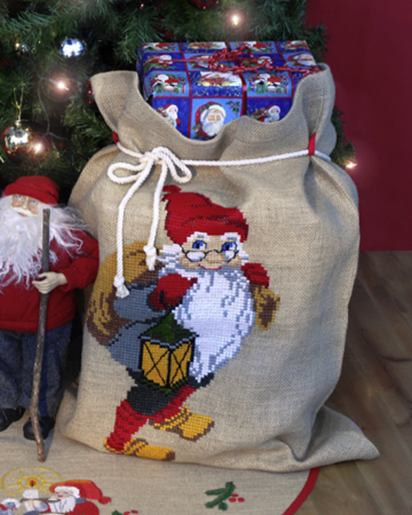 Geschenkesack Weihnachtsmann