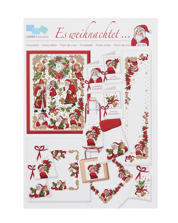 Broderisett Strålende jul
