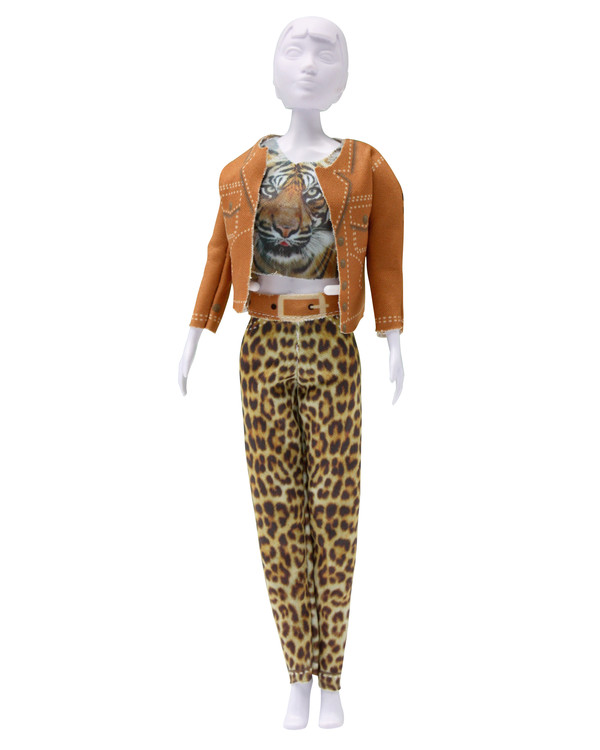 Dress your doll Outfit Kitty tiger