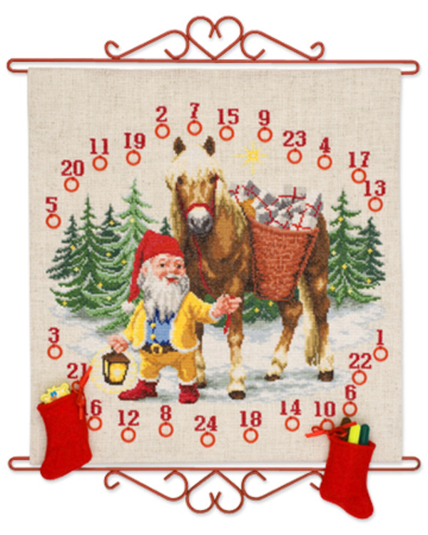 Kalender Wichtel mit Pferd