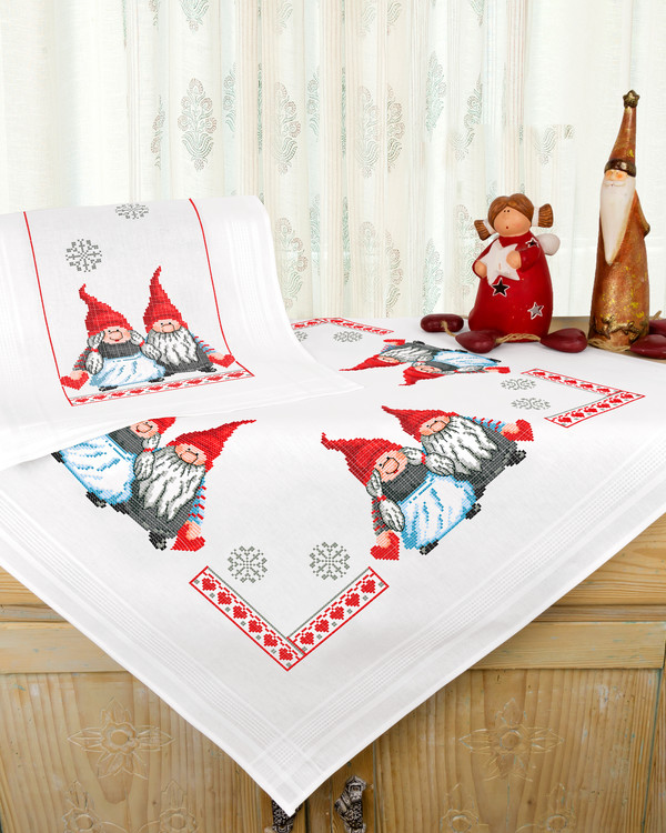 Broderikit Duk Tomtepar