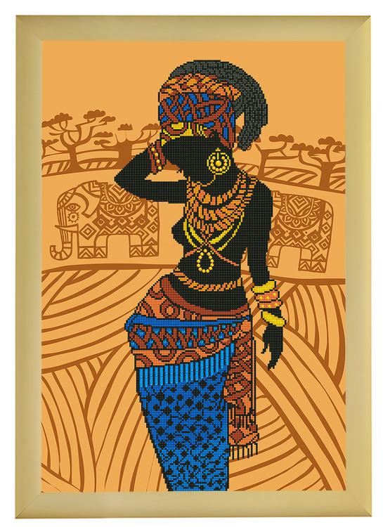 Diamond Dotz Afrikansk prinsessa