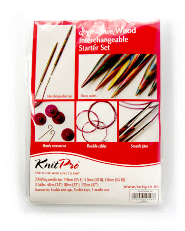 Rundstickor Knitpro 4-6 mm, 3-pk